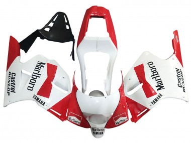 1991-1994 White Red Marlboro Castrol Dunlop Yamaha TZR250 3XV Motorcycle Fairings Australia