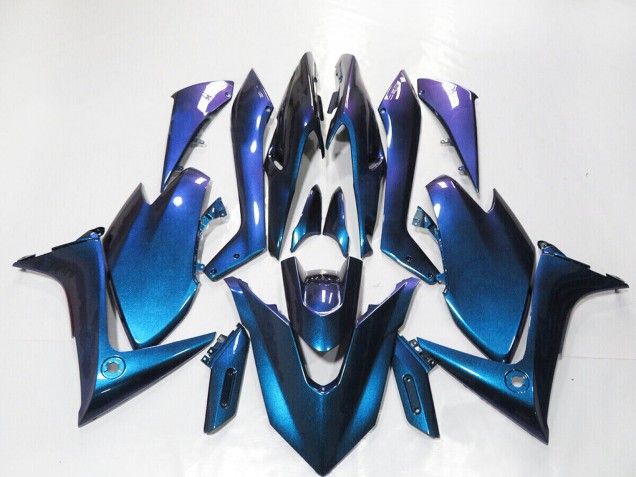 2019-2021 Gradient Dark Blue Purple Yamaha TMAX560 Motorcycle Fairings Australia