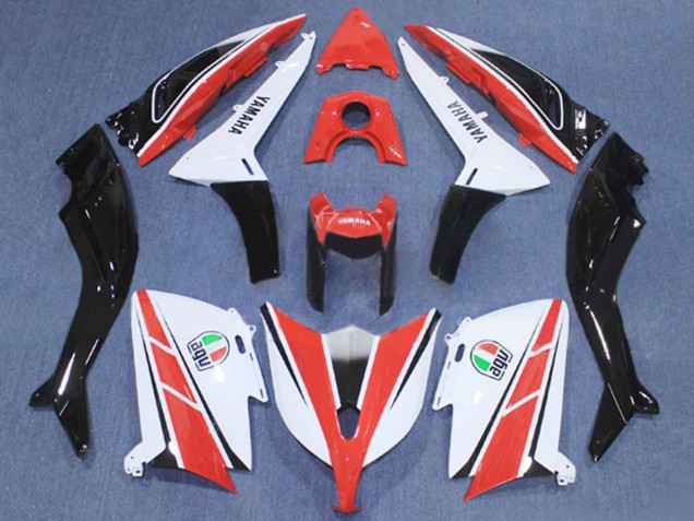 2012-2014 Red White Black Yamaha TMAX530 Motorcycle Fairing Australia
