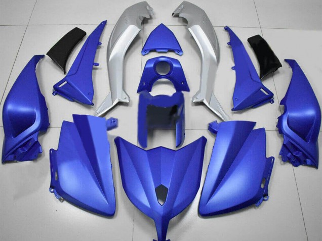 2012-2014 Matte Blue Silver Yamaha TMAX530 Motorcycle Fairings Australia