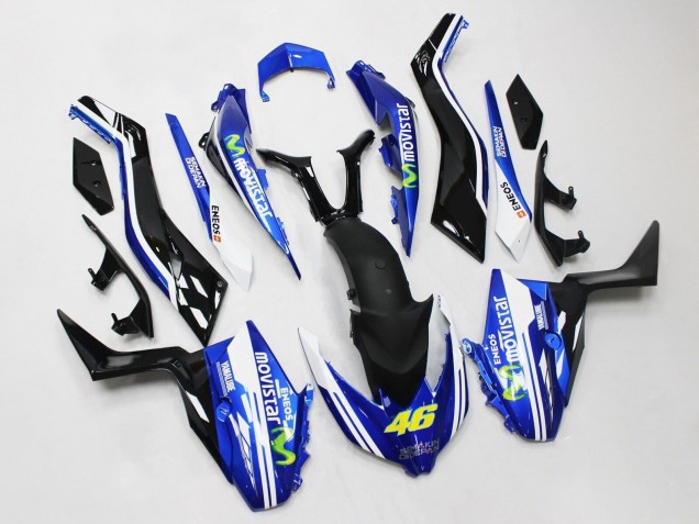 2017-2021 Blue Black MoviStar ENEOS Yamalube 46 Yamaha XMAX300 Motorcycle Fairings Australia