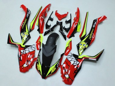 2017-2021 Red Yellow Black Shark 46 Yamaha XMAX300 Motorcycle Fairings Australia