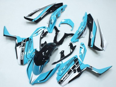2017-2021 Sky Blue Glossy Black Yamaha XMAX300 Motorcycle Fairings Australia