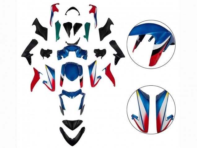 2015-2020 Blue Red Black Suzuki GSX-S 1000 Motorcycle Fairings Australia