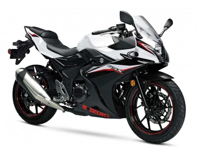 2017-2020 White Black Suzuki GSX250R Motorcycle Fairing Australia