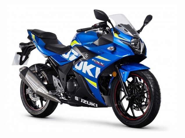 2017-2020 Blue Yellow Suzuki GSX250R Motorcycle Fairings Australia