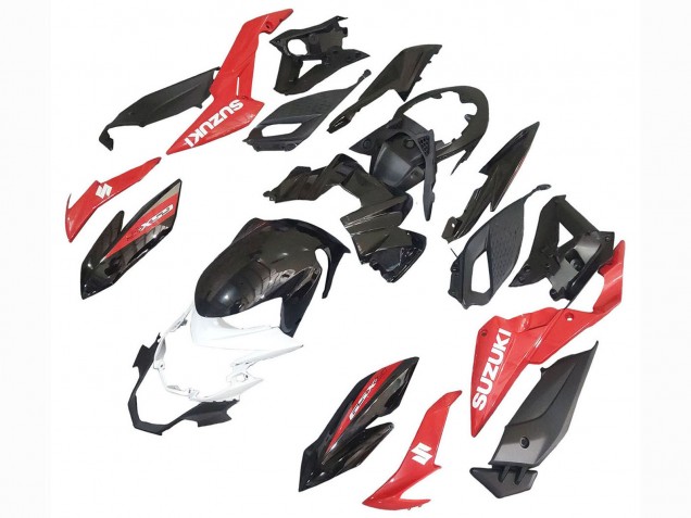 2017-2022 Red White Suzuki GSX-S 750 Motorcycle Fairings Australia