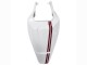 2003-2013 White with Dark Red Lines Suzuki SV650 Motorcycle Fairings Australia