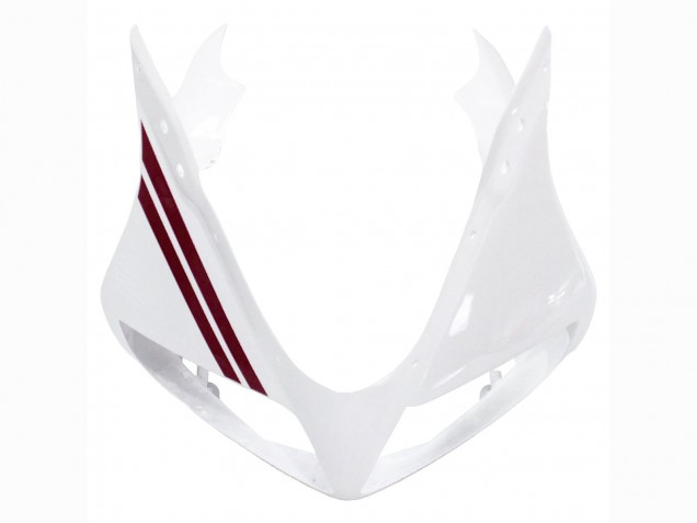 2003-2013 White with Dark Red Lines Suzuki SV650 Motorcycle Fairings Australia