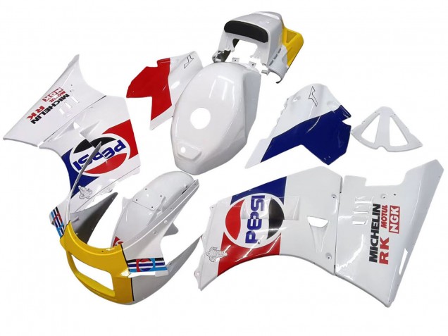 1984-1987 White Red Blue Yellow Motul Michelin Pepsi Suzuki RG400 RG500 RG400/500 Motorcycle Fairings Australia