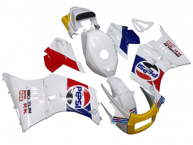 1984-1987 White Red Blue Yellow Motul Michelin Pepsi Suzuki RG400 RG500 RG400/500 Motorcycle Fairings Australia