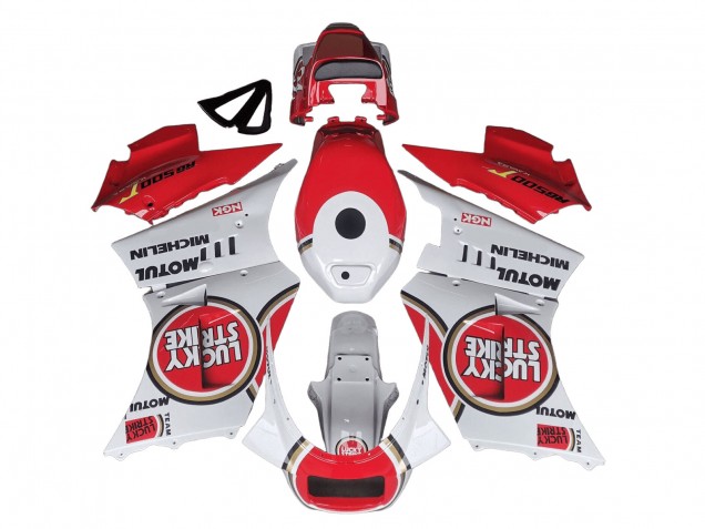 1984-1987 White Red Lucky Strike Motul Michelin Suzuki RG400 RG500 RG400/500 Motorcycle Fairings Australia