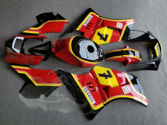1984-1987 Red Yellow Black 7 Suzuki RG400 RG500 RG400/500 Motorcycle Fairings Australia