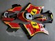 1984-1987 Red Yellow Black 7 Suzuki RG400 RG500 RG400/500 Motorcycle Fairings Australia