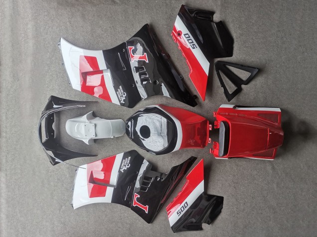 1984-1987 White Red Black Suzuki RG400 RG500 RG400/500 Motorcycle Fairings Australia