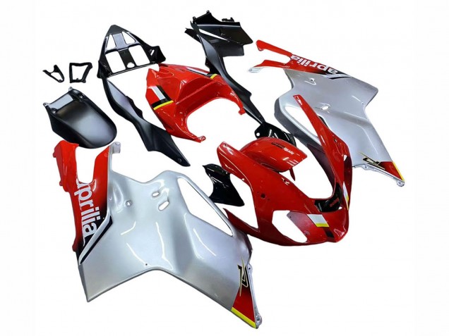 2003-2006 White Red Black Aprilia RSV1000 Motorcycle Fairings Australia