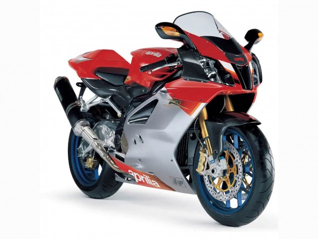 2003-2006 White Red Black Aprilia RSV1000 Motorcycle Fairings Australia