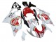 2003-2006 White Red Lucky Strike Motul 34 Aprilia RSV1000 Motorcycle Fairings Australia
