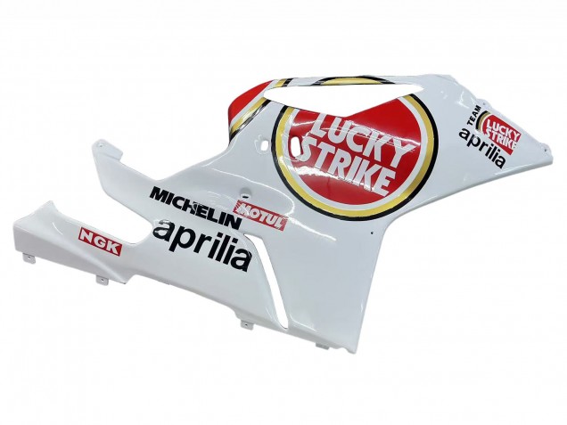 2003-2006 White Red Lucky Strike Motul 34 Aprilia RSV1000 Motorcycle Fairings Australia