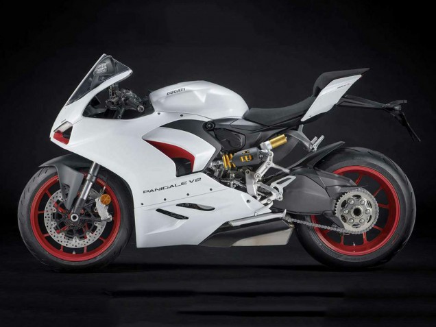 2020-2024 White Red Matte Black Ducati Panigale V2 Motorcycle Fairings Australia