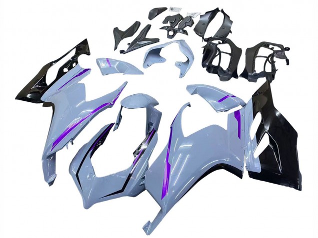 2020-2024 Glossy Grey Purple Glossy Black Ducati Panigale V2 Motorcycle Fairings Australia