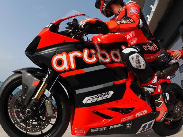 2018-2019 Red Glossy Black Aruba 11 Ducati Panigale V4 V4S Motorcycle Fairings Australia