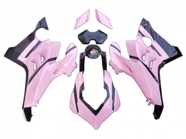 2020-2021 Pink Glossy Black Ducati Panigale V4 V4S Motorcycle Fairings Australia