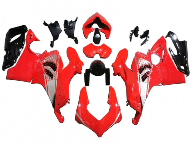 2020-2021 Red White Glossy Black Ducati Panigale V4 V4S Motorcycle Fairings Australia