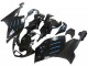 2005-2010 Glossy Black Matte Black Blue Lines BMW K1200S Motorcycle Fairings Australia