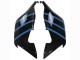2005-2010 Glossy Black Matte Black Blue Lines BMW K1200S Motorcycle Fairings Australia