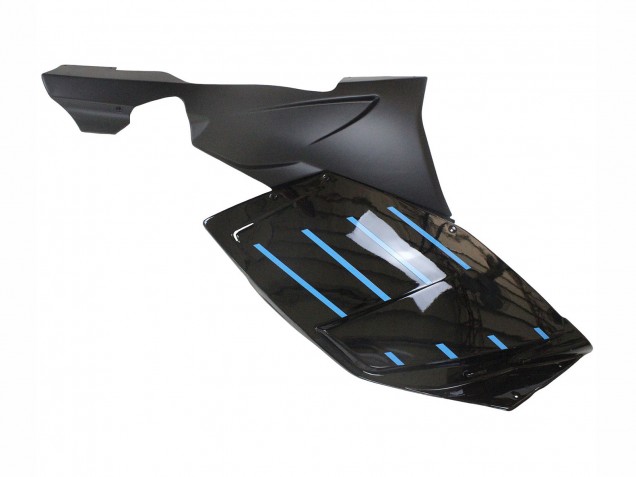 2005-2010 Glossy Black Matte Black Blue Lines BMW K1200S Motorcycle Fairings Australia