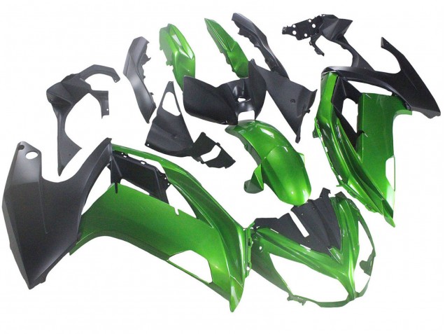 2005-2010 Green Matte Black BMW K1200S Motorcycle Fairings Australia