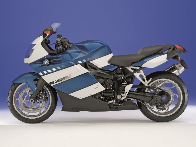 2005-2010 White Dark Blue BMW K1200S Motorcycle Fairings Australia