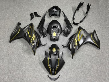 2023-2024 Gold Black Carbon Fiber BMW S1000RR Motorcycle Fairings Australia