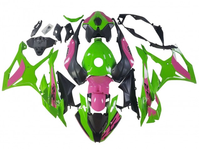 2023-2024 Pink Green Black BMW S1000RR Motorcycle Fairings Australia