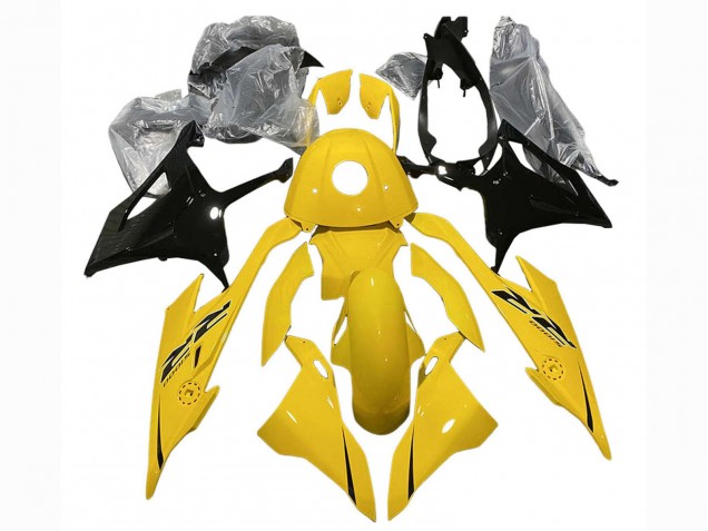 2023-2024 Yellow Glossy Black BMW S1000RR Motorcycle Fairings Australia