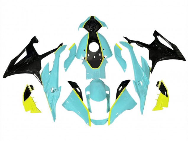 2023-2024 Light Green Yellow Black BMW S1000RR Motorcycle Fairings Australia