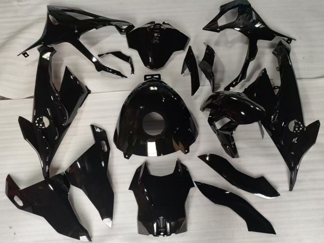 2023-2024 Glossy Black BMW S1000RR Motorcycle Fairing Australia