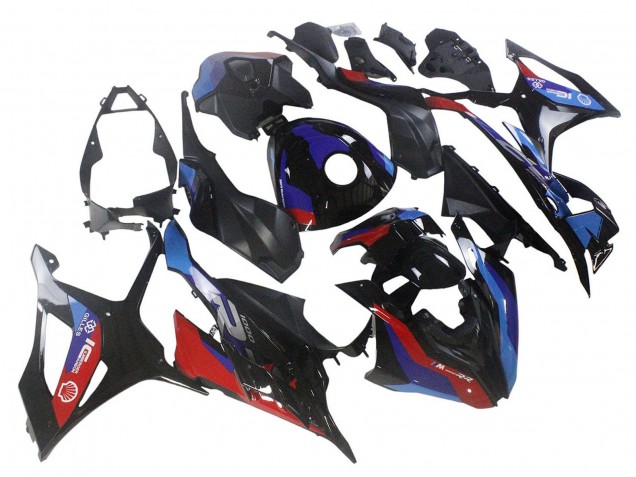 2023-2024 Black Blue Red BMW S1000RR Motorcycle Fairing Australia