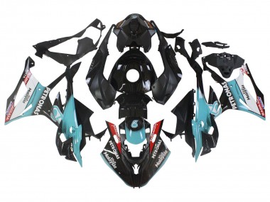 2023-2024 Light Blue Matte Black Petronas BMW S1000RR Motorcycle Fairings Australia