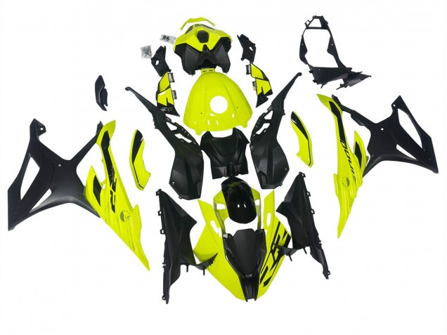 2023-2024 Yellow Black BMW S1000RR Motorcycle Fairings Australia