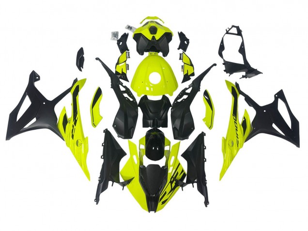 2023-2024 Yellow Black BMW S1000RR Motorcycle Fairings Australia