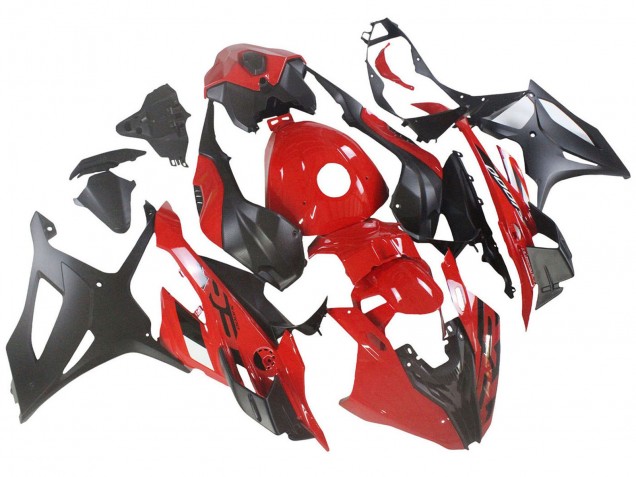 2023-2024 Red Matte Black BMW S1000RR Motorcycle Fairings Australia