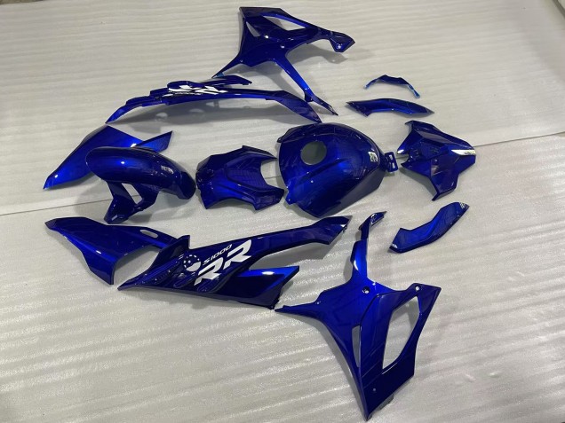 2023-2024 Glossy Dark Blue BMW S1000RR Motorcycle Fairings Australia