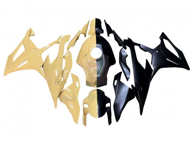 2019-2022 Black Yellow BMW S1000RR Motorcycle Fairings Australia
