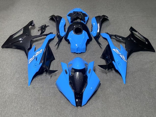 2019-2022 Blue Black Carbon Fiber BMW S1000RR Motorcycle Fairings Australia