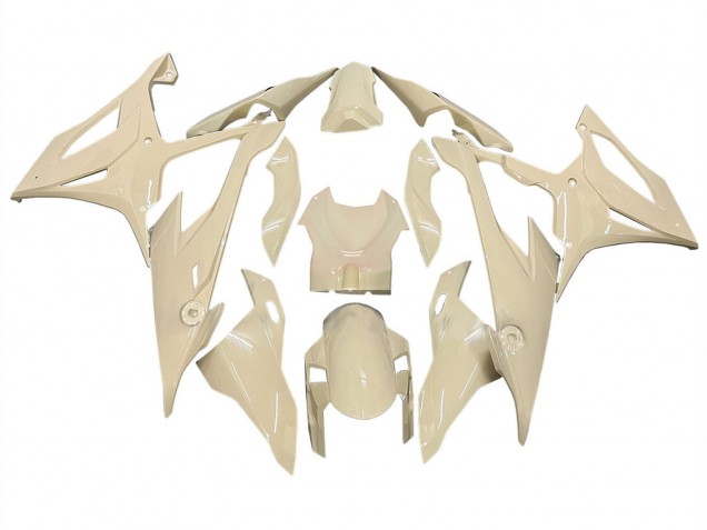 2019-2022 Glossy Cream BMW S1000RR Motorcycle Fairings Australia