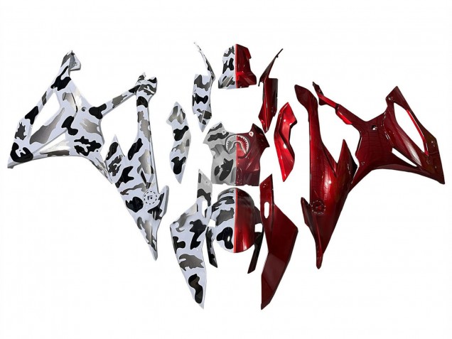 2019-2022 Glossy Red Black White Grey BMW S1000RR Motorcycle Fairings Australia
