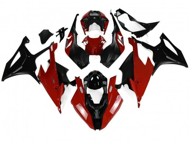 2019-2022 Black Red BMW S1000RR Motorcycle Fairing Kits Australia