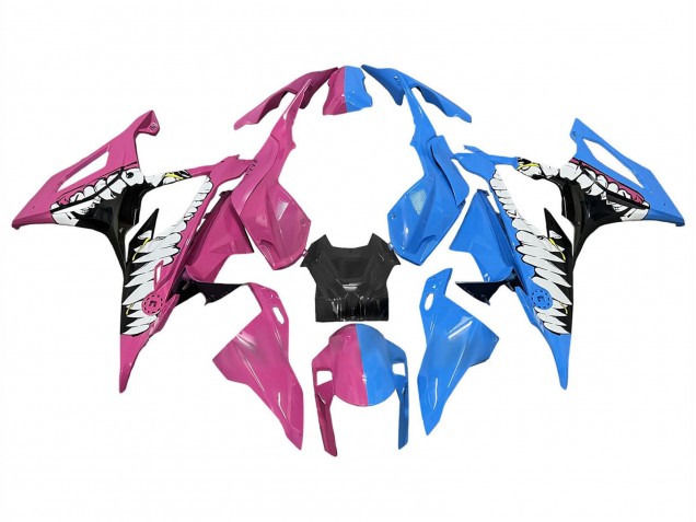 2019-2022 Deep Pink Blue Shark BMW S1000RR Motorcycle Fairings Australia